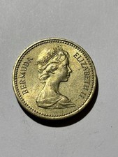 1983 Bermuda Bermudan One 1 Dollar Cahow Bird Coin