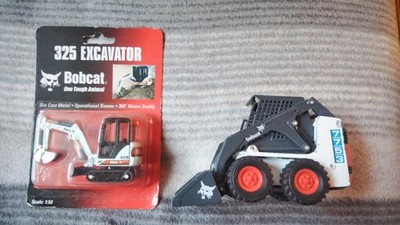 Bobcat 325 Compact Excavator -  1:50 Bobcat 7753 Compact Lader 1:25