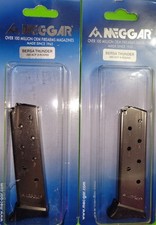 Mecgar Bersa Thunder 380acp 8 Round Magazine Nickel Mgbt3808n - New - Qty 2