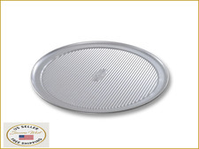 USA Pan 16" Wide Rim Nonstick Pizza Pan, Aluminized Steel, Even Baking