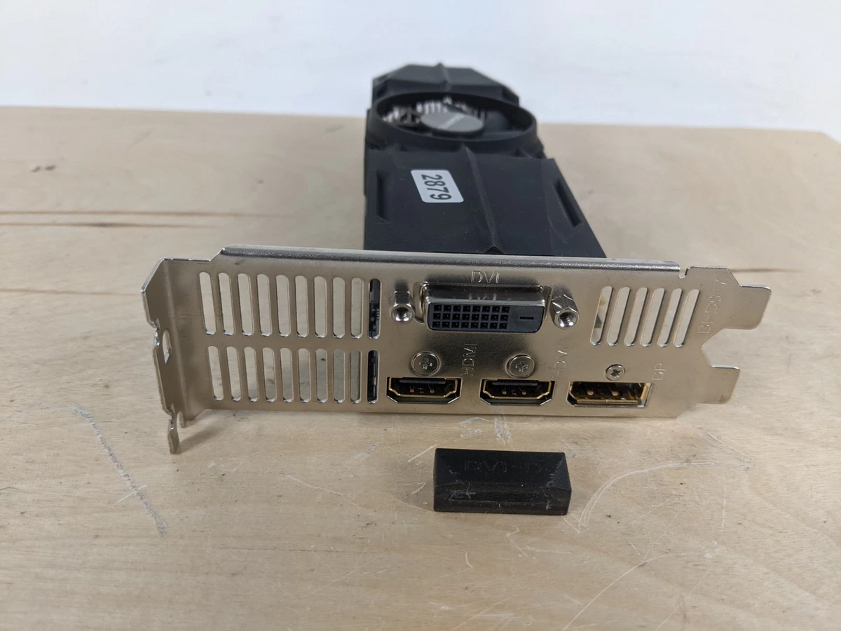 GIGABYTE NVIDIA GeForce GTX 1050 Ti 4 GB Memory Computer Graphics