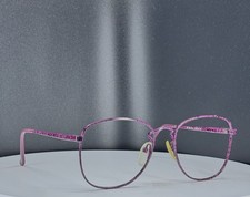 VTG GUESS GU 261 BU Unisex Burgundy Round Full Rim Eyeglasses FRAMES ONLY