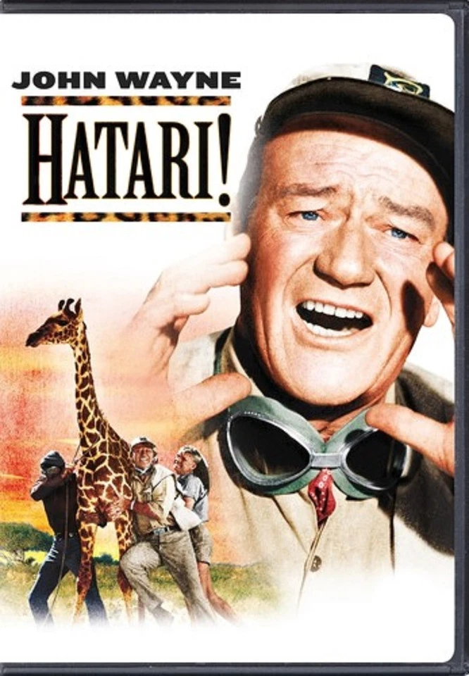 John Wayne Double Feature Hatari & Donovan's Reef 2 DVD + Movie Art Card Foto 4 de 4