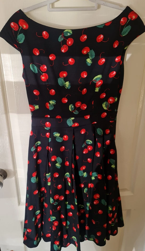 50s Style Rockabilly Dress Cherry's  - image 2 of 4