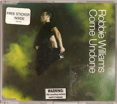 Robbie Williams Come Undone CD SINGLE AU ONLY BRAND NEW