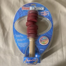 True Balance Handheld Wooden Toy Game by Excite STEM Coordination Red NEW