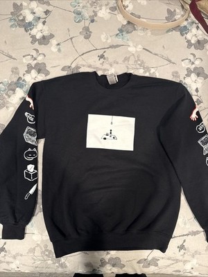 OMOCAT OMORI White Space Sweatshirt S Crewneck PS4 Xbox Manga Anime