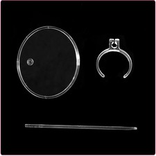 For 1/6 Dolls Transparent Support plaything Stand Kids Toys Doll Stand