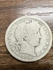 1906 Barber Liberty Head Dime 90% silver Actual coin Fill Your Collection Up