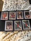 Michael Jordan - Lot of 7 cards- Topps, Fleer