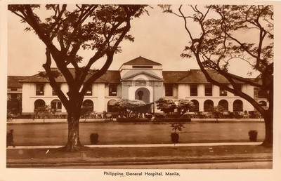 c1940 s Philippine General Hospital Manila Philippines RPPC Photo Postcard COPY
