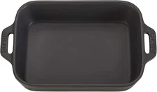 STAUB Ceramic Rectangular Baking Dish – Matte Black Oven & Table Serveware