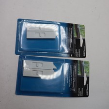 2-Pk Prime-Line Tilt Latch Spring-Loaded White Plastic Construction Pair