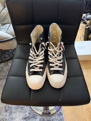 Converse x Comme des Garçons CDG PLAY Chuck 70 High Top Black - Size 9 Men