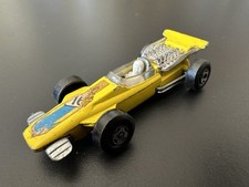 Vintage Matchbox Sperfast 1970 Formula 1 No34 Yellow Racing Car Lesney Products