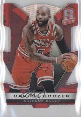2013-14 Panini Spectra Image Variation Red Die-Cut 5/25 Carlos Boozer #21 0m0