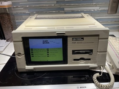 Vintage 1989 Smith Corona PWP 5000 Personal Word Processor & Keyboard AS IS