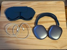 Apple Airpods Max - Sky Blue A2096 MGYL3AM/A Excellent - box, case, free ship
