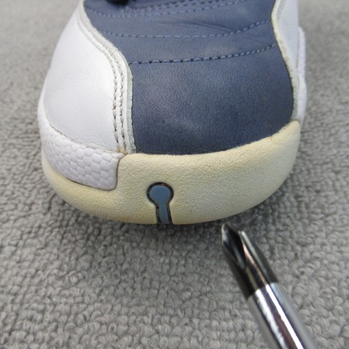 Jordan 12 Mens 10.5 Blue White Retro Indigo 2020 Nike Air Jordan Sneakers * - Picture 18 of 21