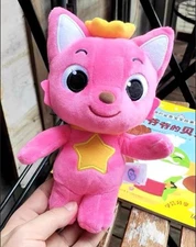 NEW Pinkfong Plush doll 30cm Official Korean Animation Soft Toy for Kids