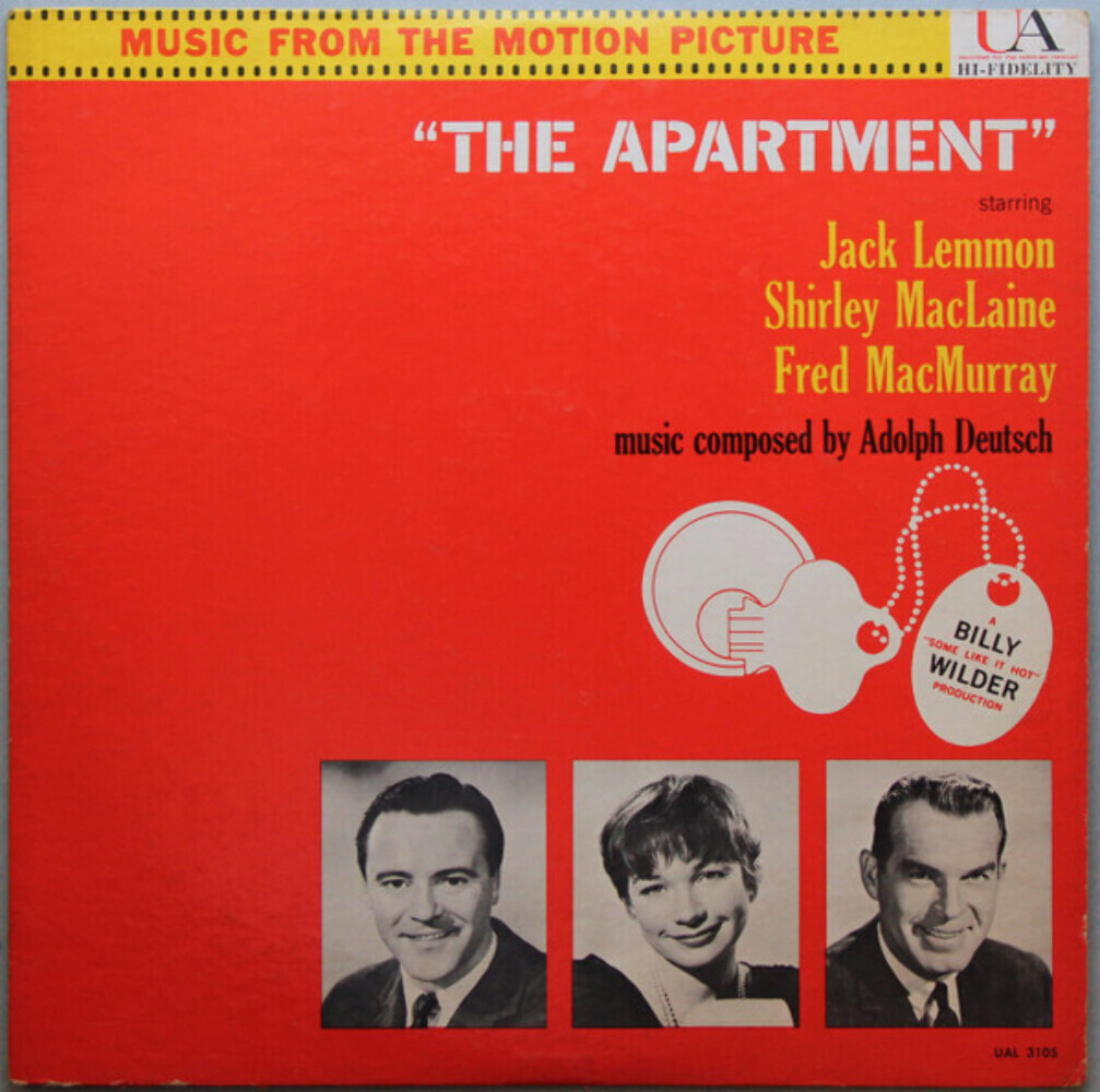 the apartment (adlph deutsch rare3点set) Adolph Deutsch - Music From The Motion Picture 