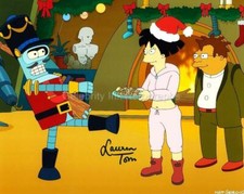 LAUREN TOM as The Voice Of Amy Wong - Futurama GENUINE SIGNED AUTOGRAPH