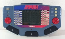 Vintage JEOPARDY Electronic LCD HANDHELD GAME Tiger Electronics Works