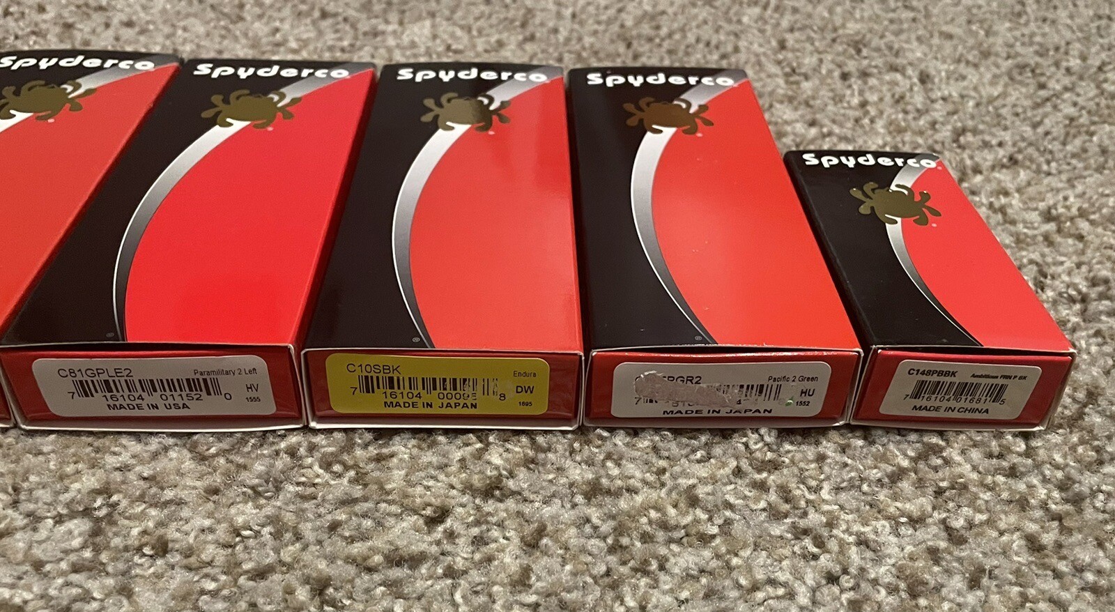 Spyderco Knife Lot eBay