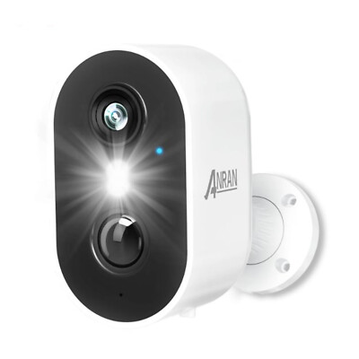 ANRAN Battery Powered Security Camera 1080P Wireless In/Outdoor WiFi 2 Way Audio