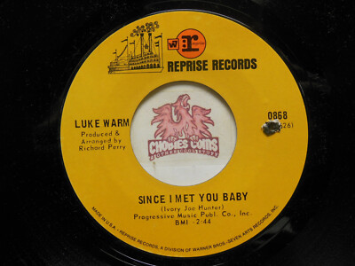 Luke Warm   Since I Met You Baby / Sweet Sweet Baby Of Mine, 45 RPM VG+ (23B)