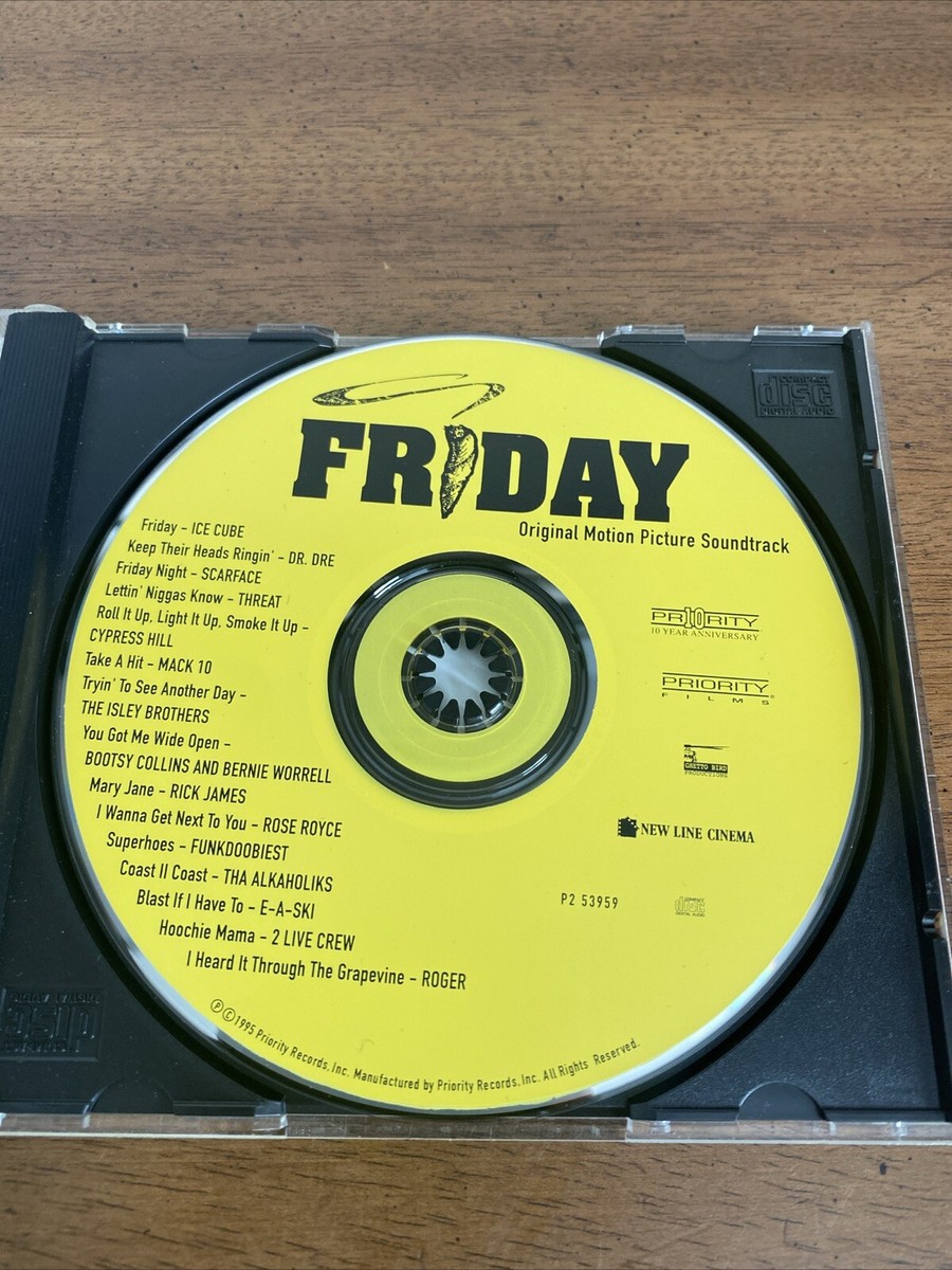 FRIDAY サントラ O.S.T. ICE CUBE / DR.DRE Various Artists, Frank Fitzpatrick, Simon Franglen - Friday