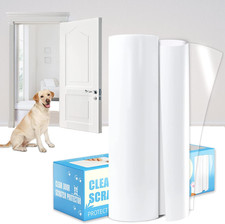 Door Protector Dog Scratching Clear Heavy Duty Flexible Door Claw Shield Anti
