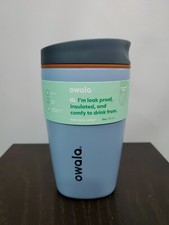 Owala SmoothSip Slider Stainless Steel Tumbler / 12oz / Color: Lakeside