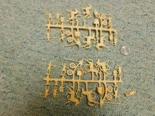 Atlantic of Italy 1/72 HO  Egyptians Egyptian Chariots Lot 16