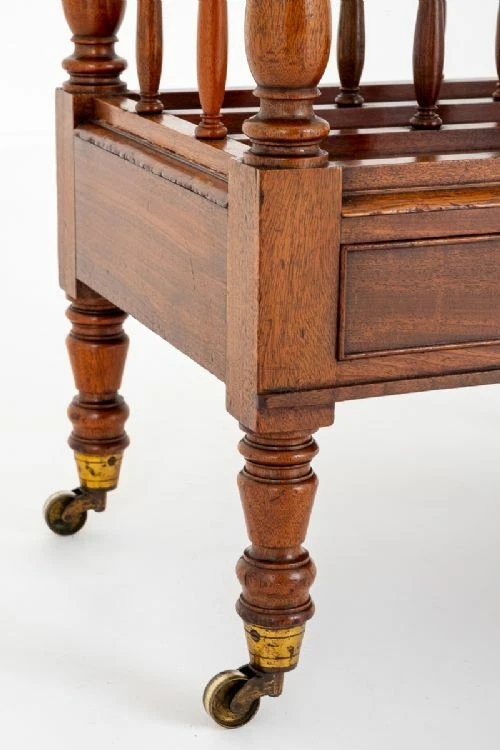 William IV Canterbury Mahogany Magazine Stand 19th Century - Image 3 of 4
