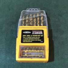 Drill Bit And Driver Bit Set 30 Pieces Pro Series By KR Tools