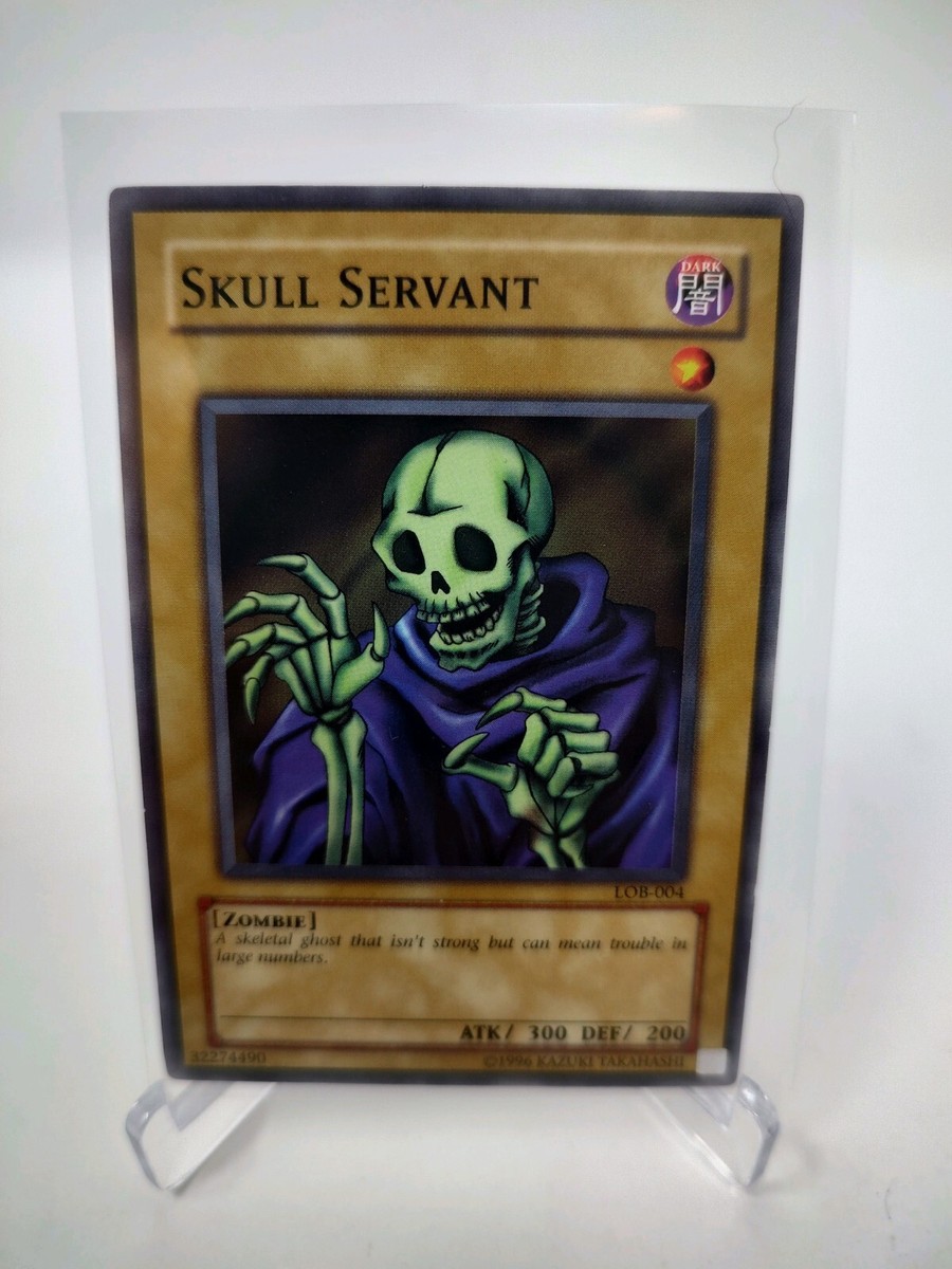 YuGiOh Legend of Blue Eyes Skull Servant LOB-004 Common BUF | eBay