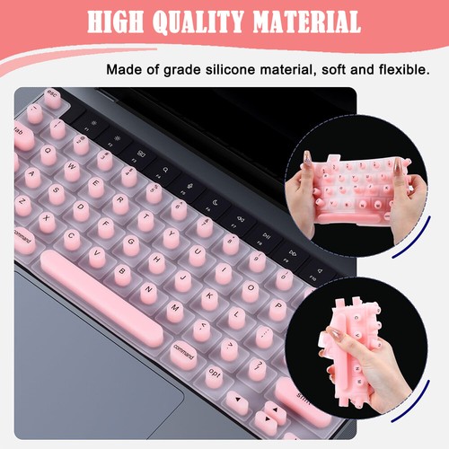 Keyboard Cover for Long Nails Raised Silicone Film Office Study Typing Protector - Picture 5 of 12