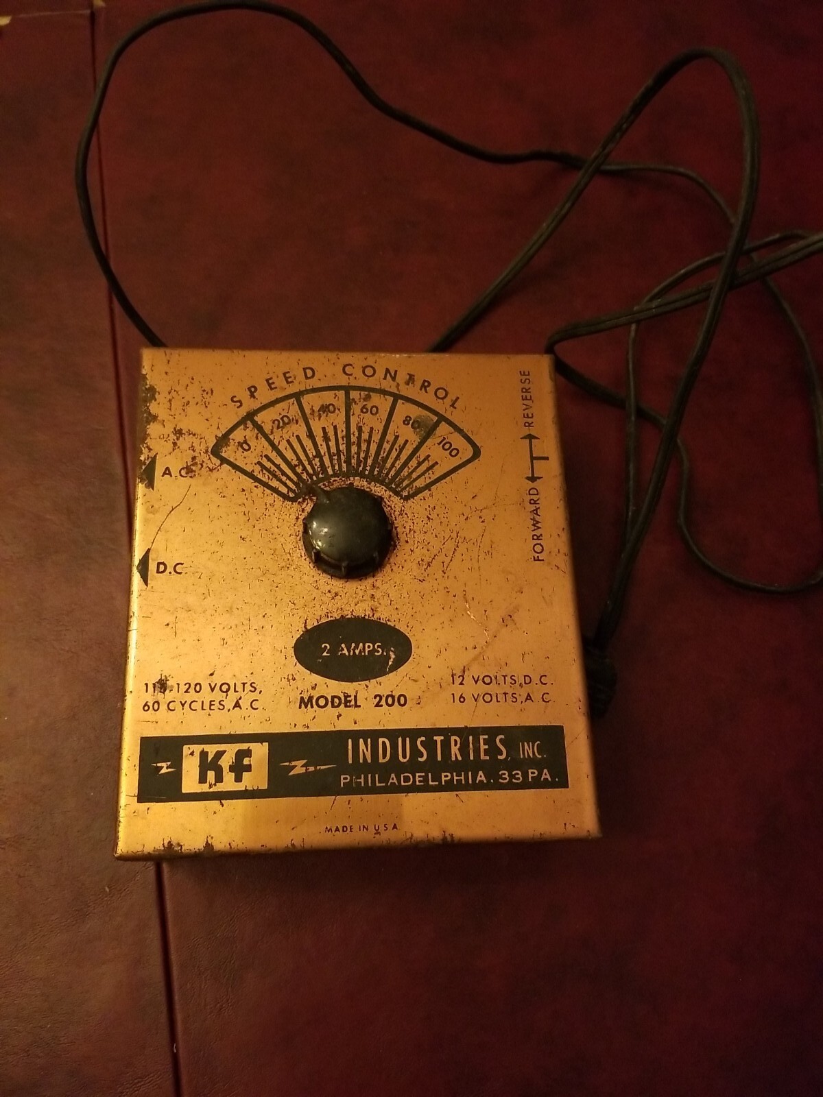 KF INDUSTRIES INC MODEL 200 ML TRANSFORMER eBay