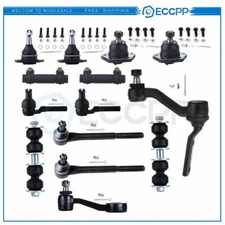 14pc Front Ball Joints Tie Rods Suspension Kit For 1998-2002 03 Chevy Blazer 4WD