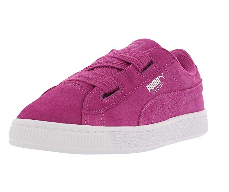 Кроссовки PUMA Kids Suede Heart Ps-K, разные цвета