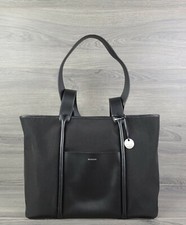 Skagen Tote Large Nylon Leather Lisabet Handbag (black)