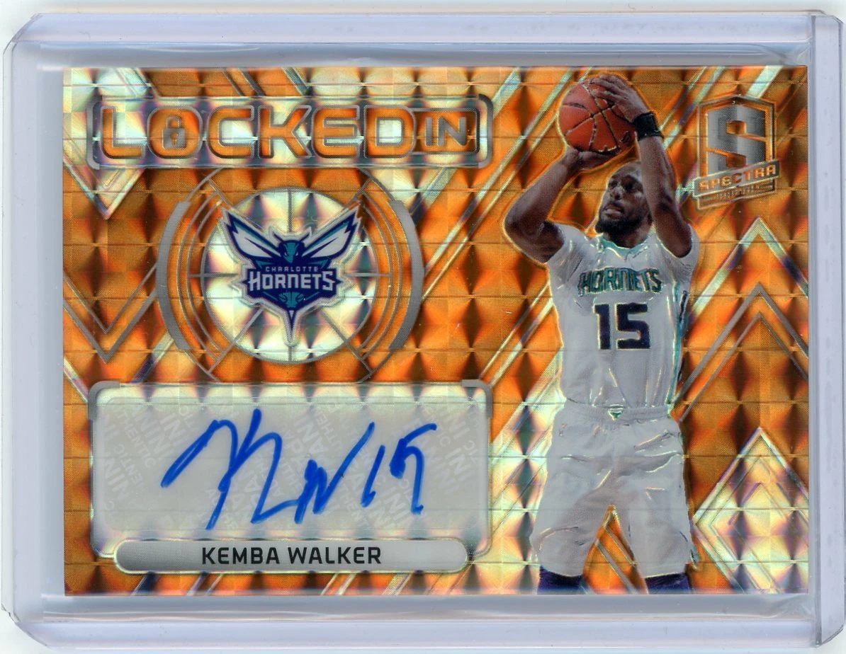 25+ Kemba Walker Basketball Autographed Sports Trading Cards