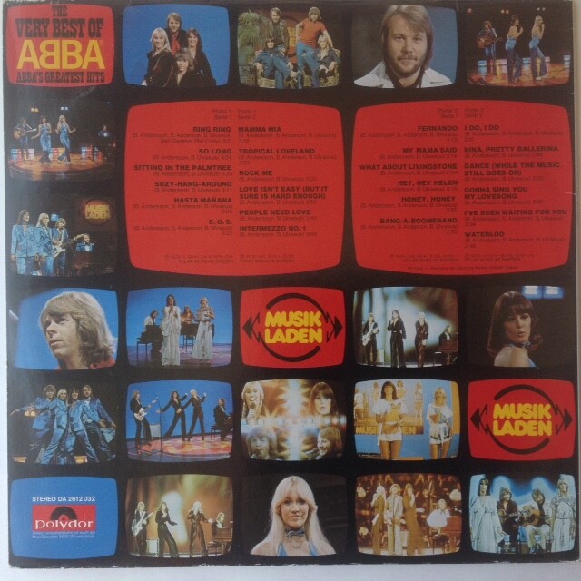 ABBA-The Very Best Of / Greatest Hits2 LP-set GERMANY PRESS