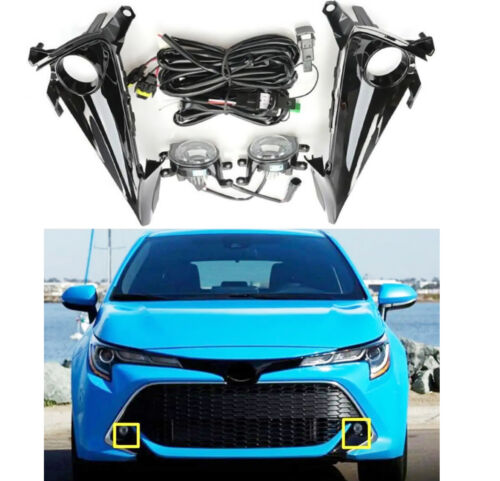Car Fog Lights Front LED Fog Lamp Light For Toyota Corolla 2019-2020 Assembly - Picture 1 of 12