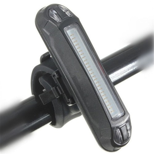 100LM LED USB Rechargeable Head light Bicycle Bike Front Rear Tail Safety Lamp - Picture 7 of 9