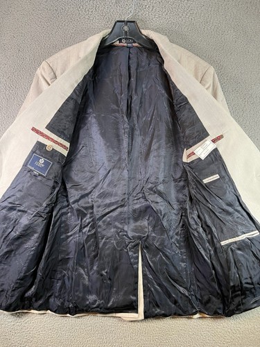 Manteau de sport blazer homme J Crew 38R beige doublé créateur preppy classique gentleman - Photo 11/14