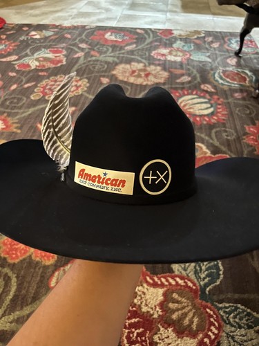 American Hat Company Embroidered Iron On Patch – Western Heritage Logo - Picture 2 of 2