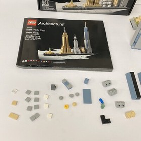 LEGO New York City LEGO Architecture (21028) Incomplete/READ