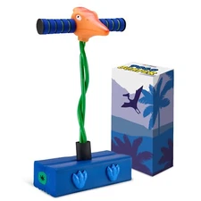 Playbees Terradactyl Foam Pogo Stick for Kids - Dinosaur Themed Toddler Jumper